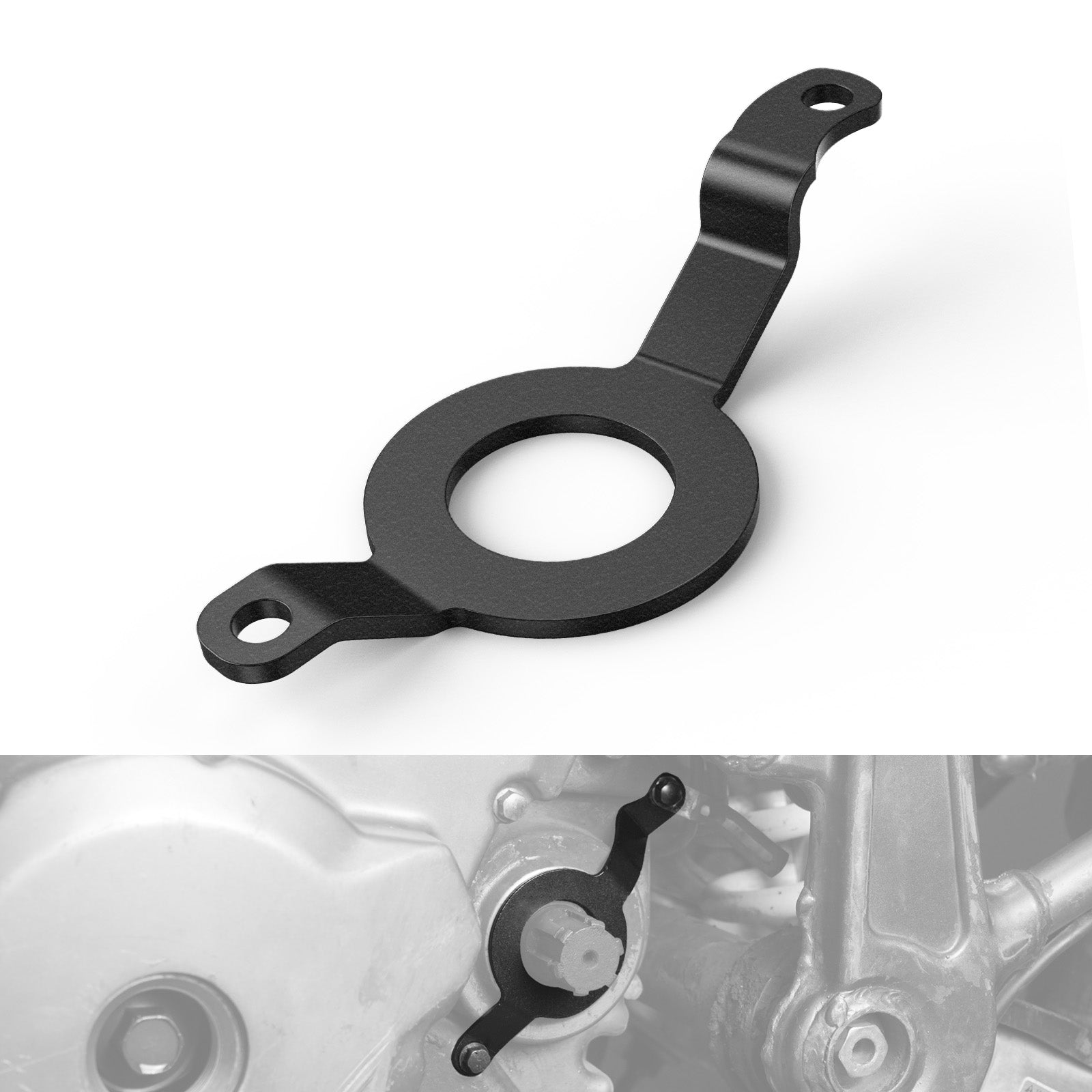 Protège Pignon NICECNC Pour Suzuki DR650S/SE 1996-2024 - Aluminium Anodisé Noir