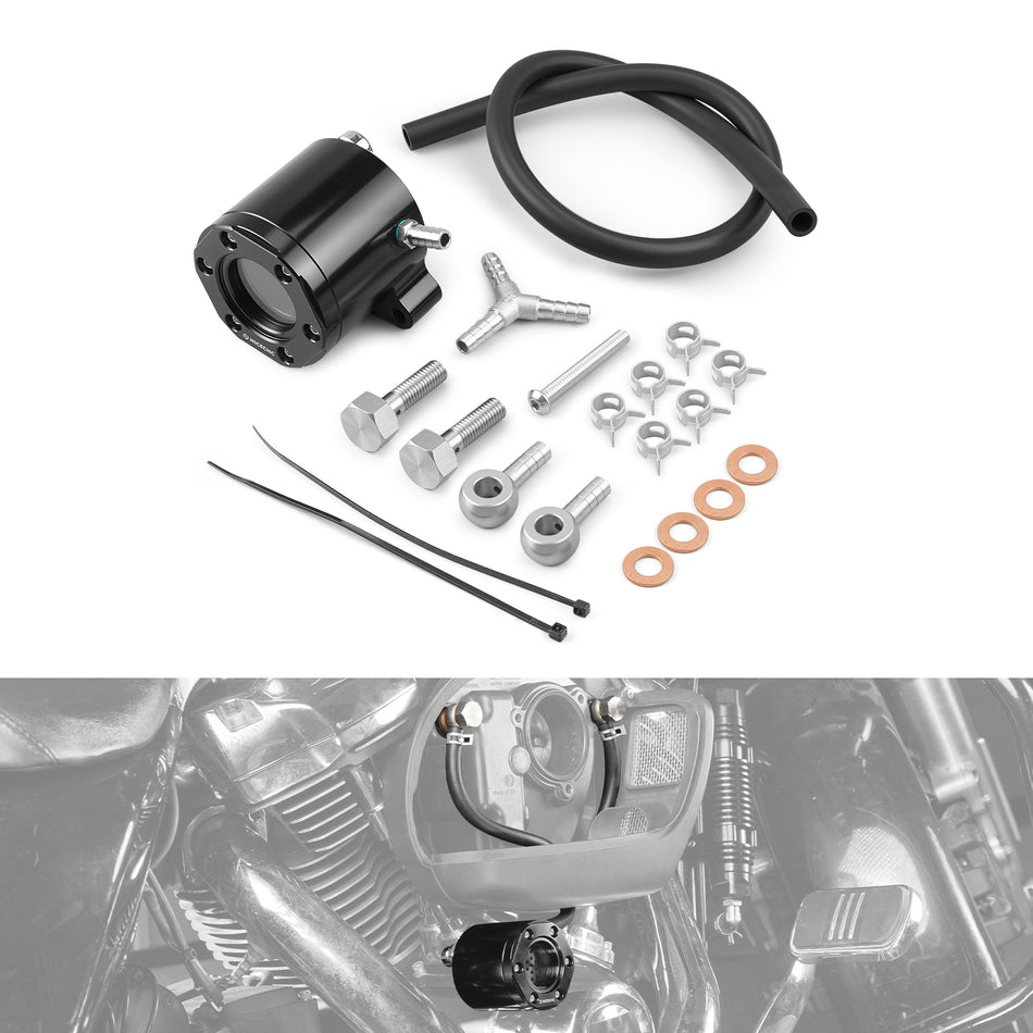 NICECNC External Breather Kit Head Breather System for Harley Breakout FXBRS 114 Electra Glide Ultra Classic FLHTCU