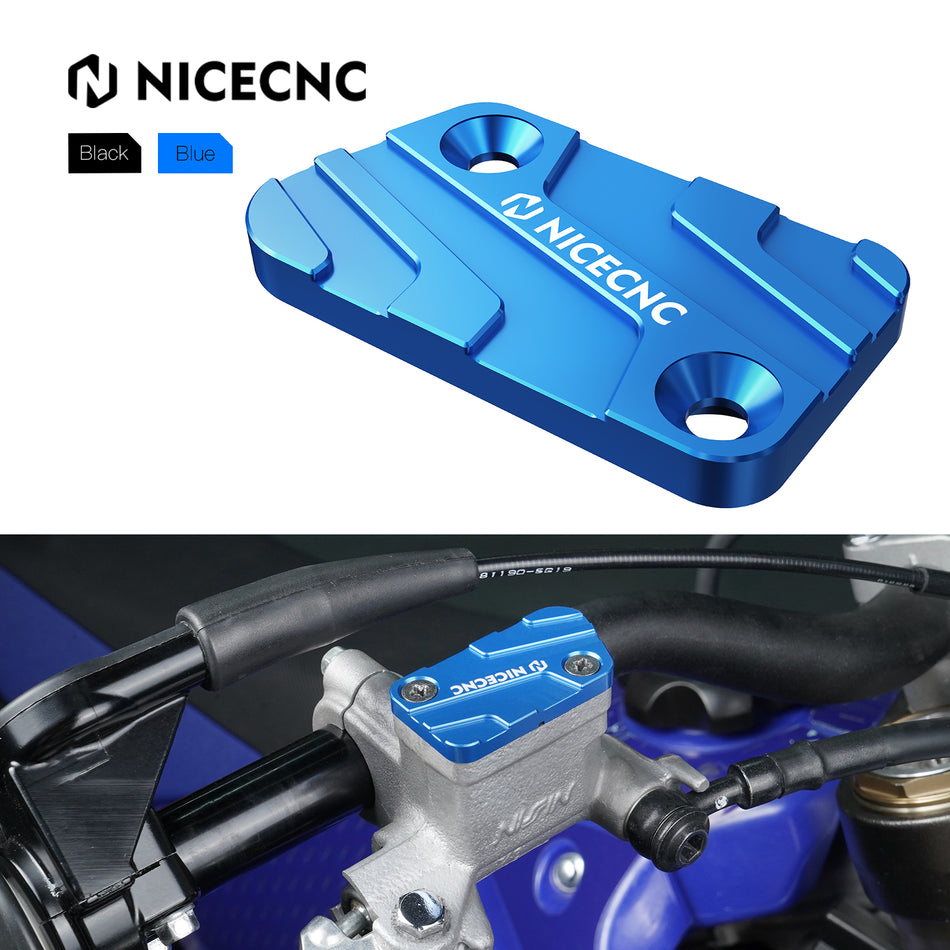 NiceCNC Front Brake Master Cylinder Guard For Yamaha YZ 125 250 450 X F FX WR250F WR450F YZ125 YZ250 Brake Reservoir Cover Cap