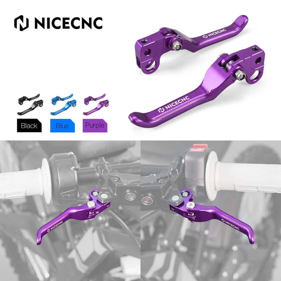 NiceCNC Folding Front Rear Brake Levers For Surron light bee X/ S/ L1E Segway X160 X260