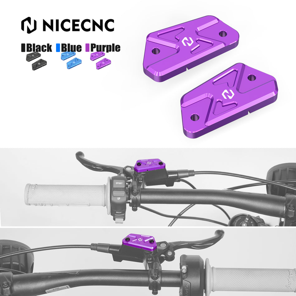 NiceCNC Front Rear Brake Reservoir Cover Cap For Surron light bee X/ S/ L1E Segway X160 X260