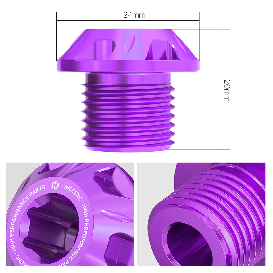 NiceCNC Front Wheel Axle Bolt Nut For Surron light bee X/ S/ L1E Segway X160 X260