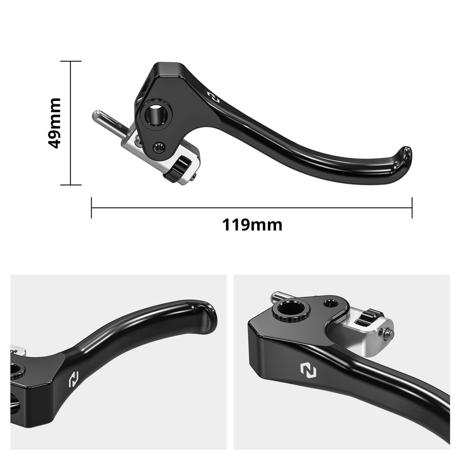NICECNC Shorty Clutch/Brake Lever For Braktec Systems for Husqvarna TE / FE 150–501 2022–2024