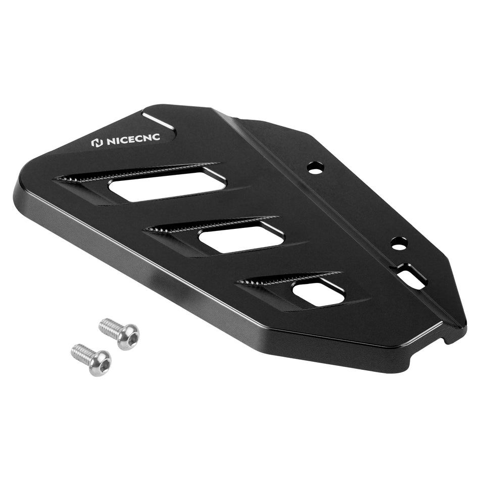 NICECNC Motorcycle Rear Master Cylinder Guard Cover Protector for Suzuki DRZ400 DRZ400E DRZ400S DRZ400SM DR-Z 400 E S 2000-2024