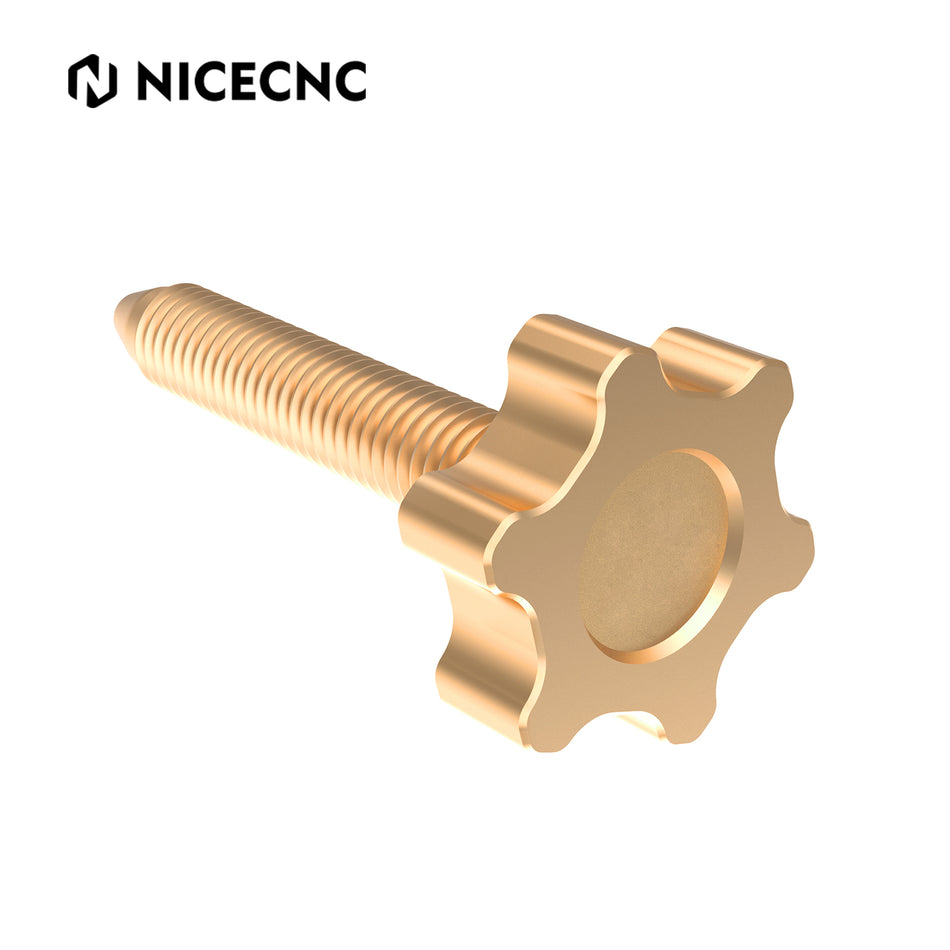 NiceCNC Throttle Air Speed Idle Screw Bolt Adjuster For Yamaha YZ 125 250 250X 65 85 2002-2023 2022 2021 YZ125 YZ250 Motorcycle