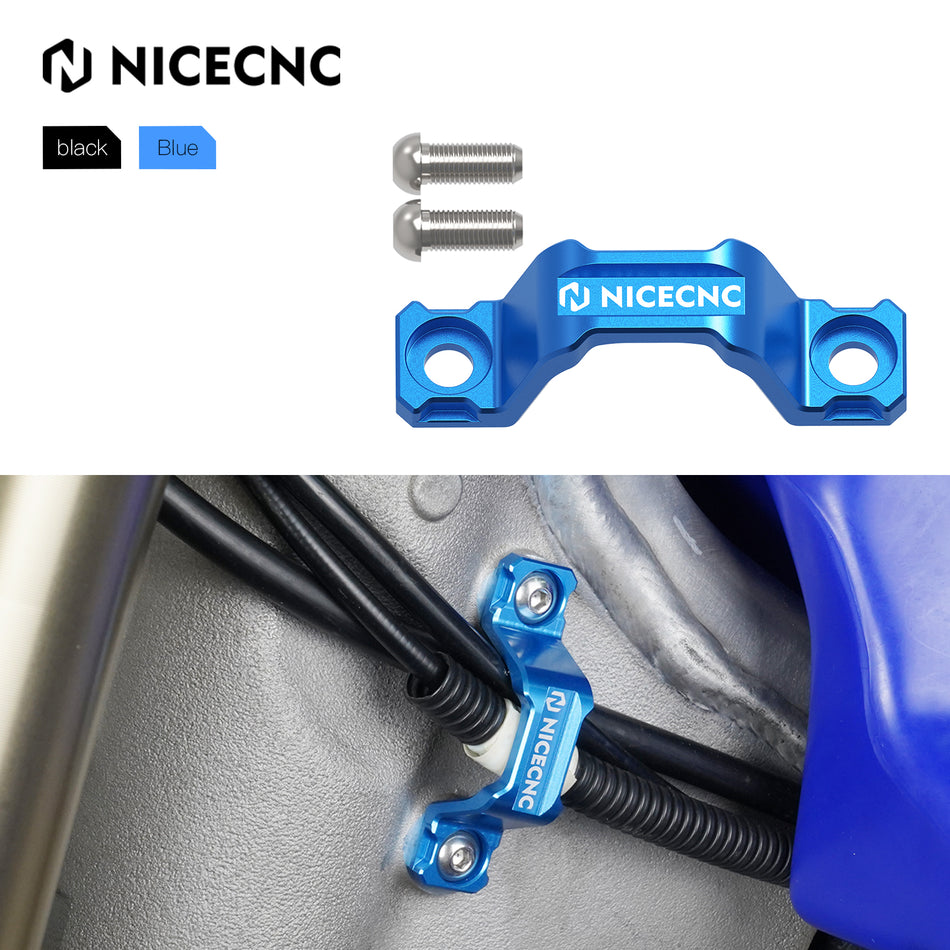 NiceCNC For Yamaha YZ125 YZ250 2005-2024 YZ250X 2016-2023 YZ125X 2020-2023 YZ 125 250 250X NICECNC Engine Clutch Line Wire Harness Clamp