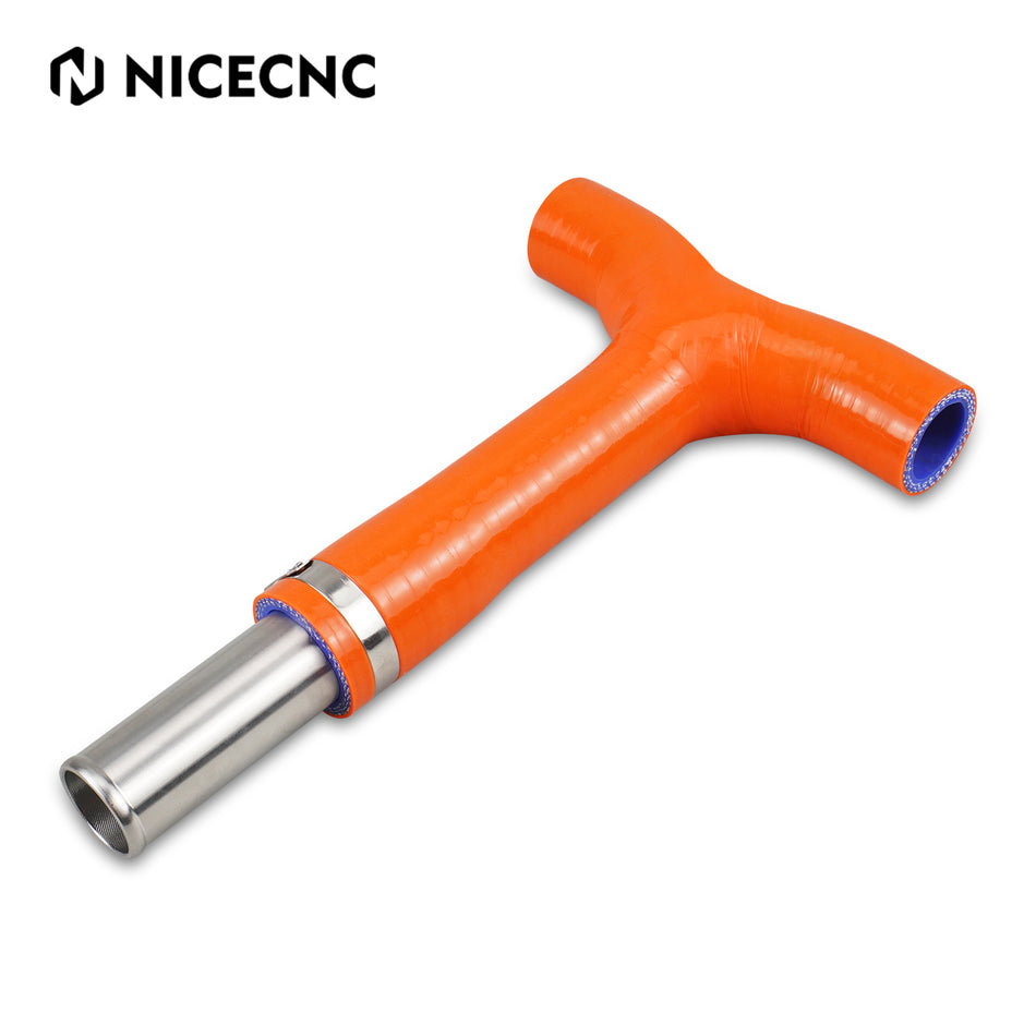 NiceCNC Frame T-Piece Radiator Hose For KTM Husqvarna GasGas XC SXF XCW EXCF TE FE EX EC MC EX F