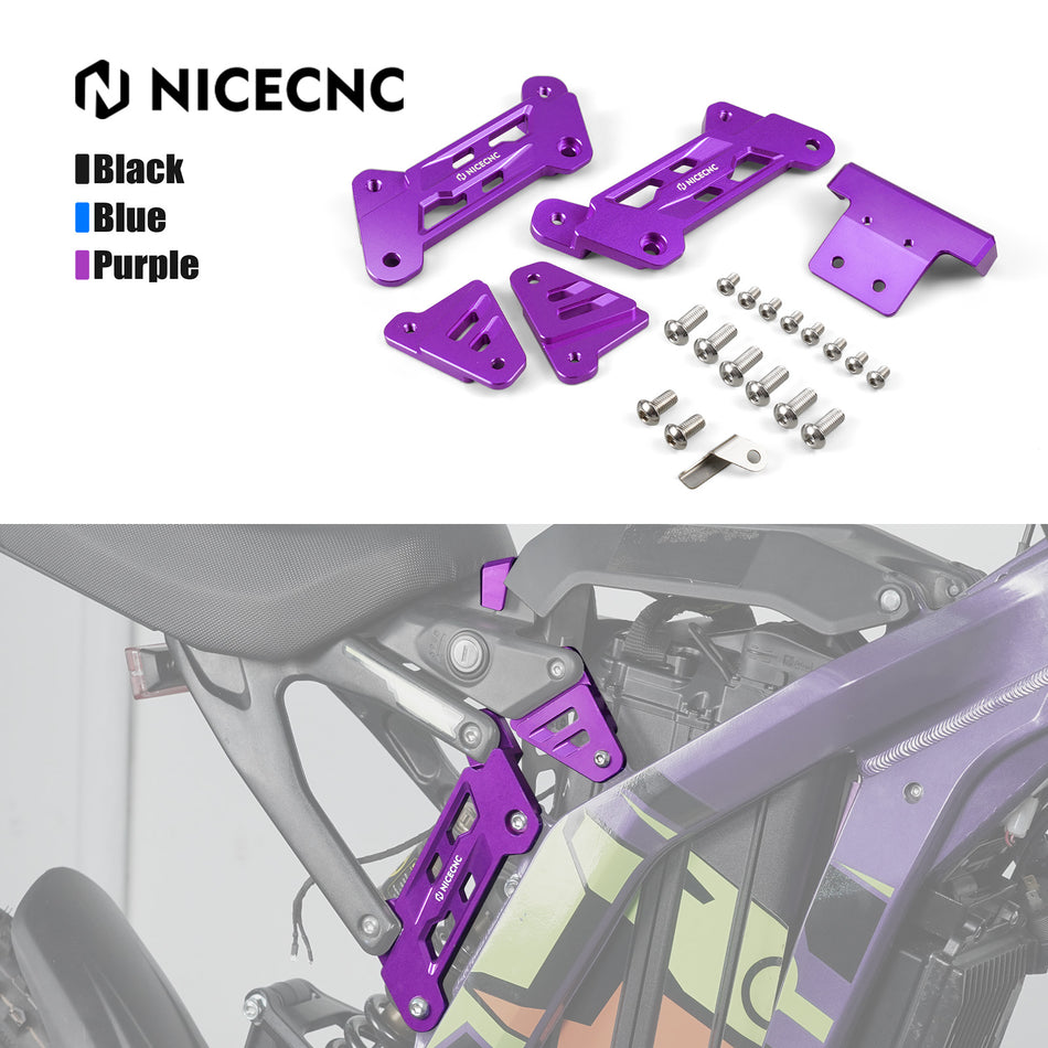 NiceCNC 5cm Rise Seat Riser Seat Raise Bracket kit For Surron light bee X/ S/ L1E Segway X160 X260