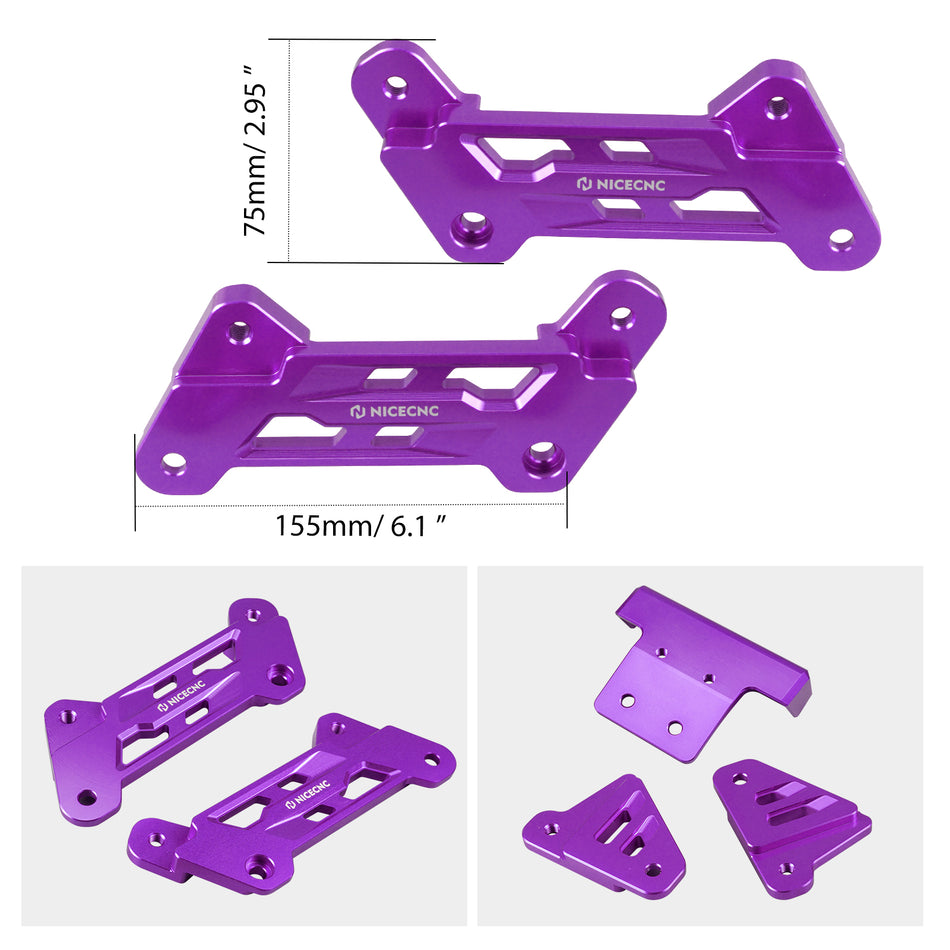 NiceCNC 5cm Rise Seat Riser Seat Raise Bracket kit For Surron light bee X/ S/ L1E Segway X160 X260