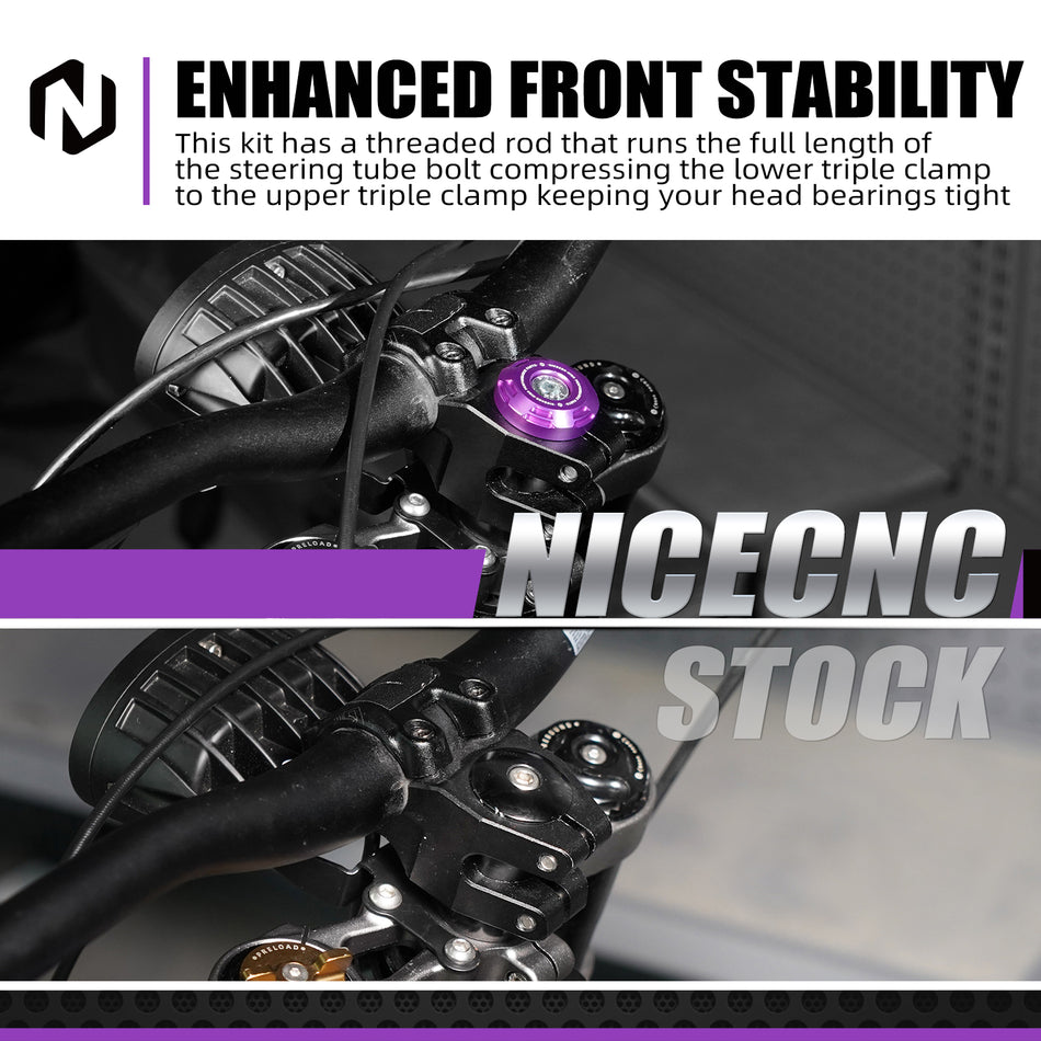 NICECNC for 2025 2024 2023 Surron Electric Bike Front Fork Suspension Core for Sur-Ron Surron Light Bee X S L1E Segway X160 X260