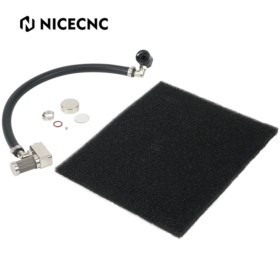 NICECNC Fuel Tank Extension Tube Kit For KTM 125-450 XC/SX/XCF/SXF 2023-2025