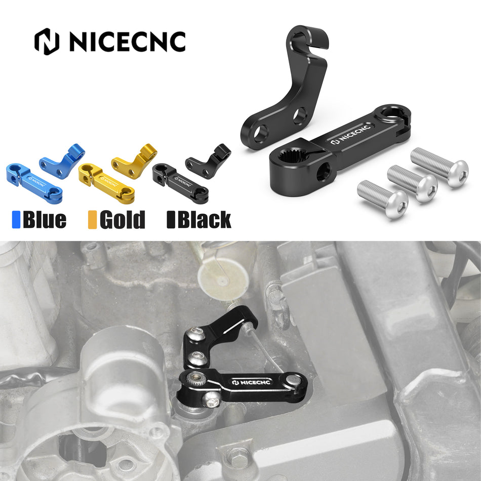 NICECNC Clutch Release Arm Cable Stopper Set for 2024 Suzuki DRZ400 DRZ400E DRZ400S DRZ400SM DR-Z400 E S SM 2000-2024