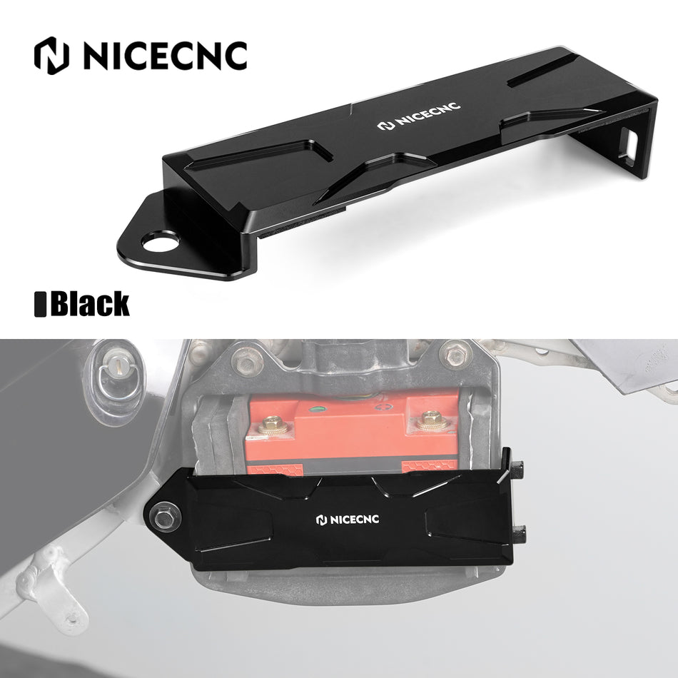 NICECNC Billet Battery Hold Down Bracket Mount Holder for Suzuki DRZ400 E S SM DRZ 400 DRZ400E DRZ400S DRZ400SM 2000-2024