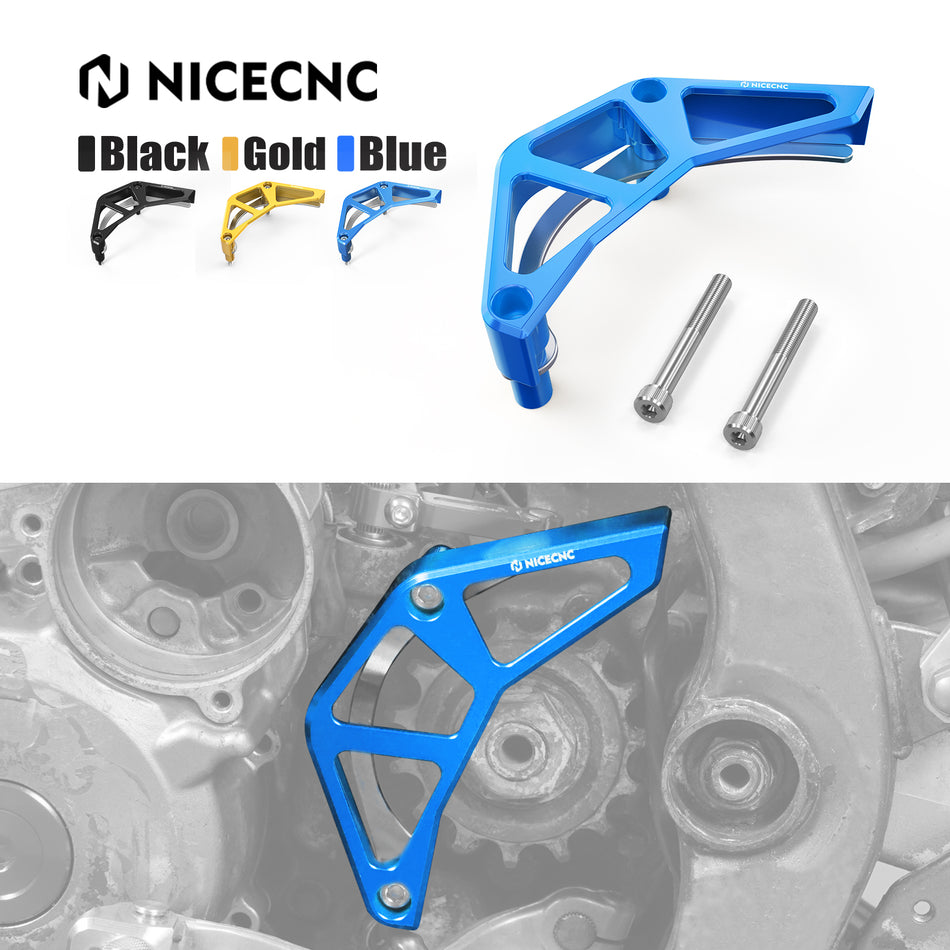 NICECNC for Suzuki DRZ 400 S DRZ400SM DRZ400 S SM 2000-2024 2023 2022 2021 Motorcycle Front Chain Protector Sprocket Guard Cover