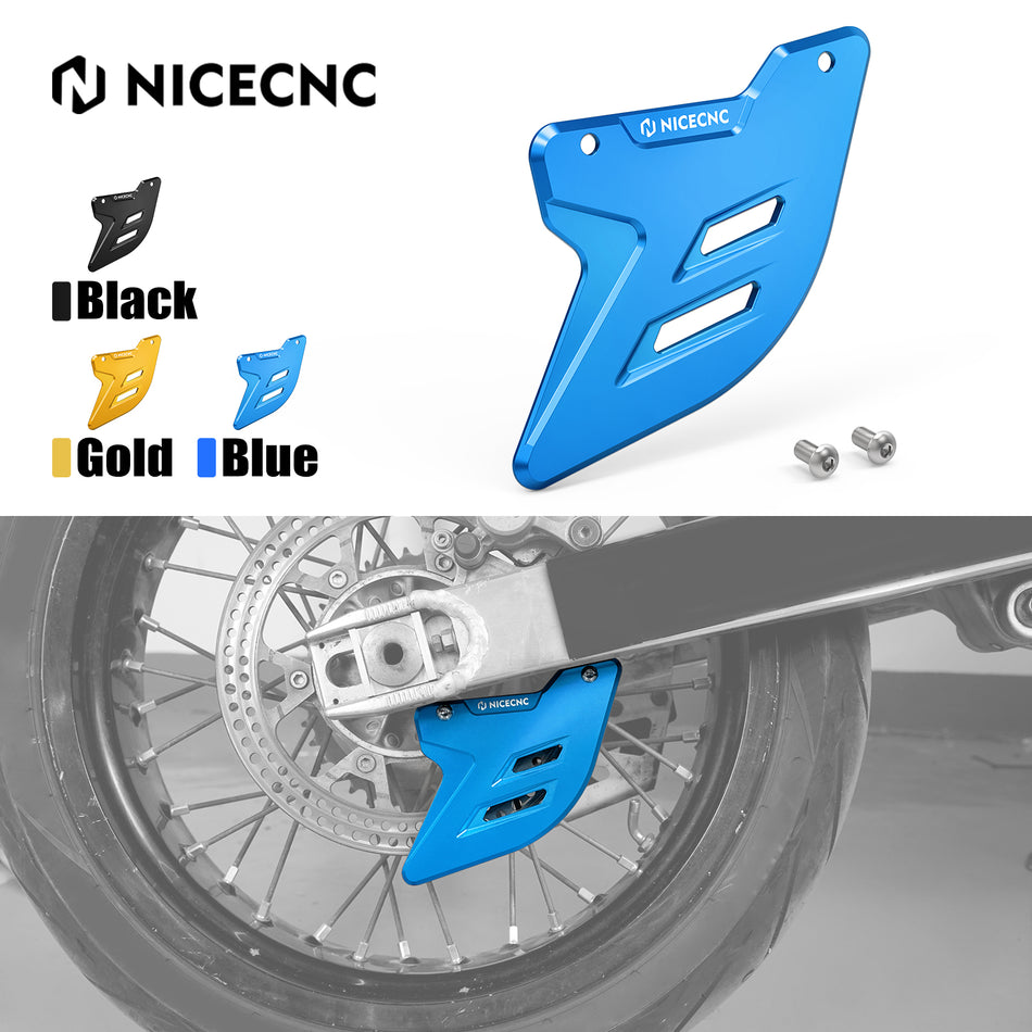 NICECNC for Suzuki DRZ 400 SM DRZ400SM DRZ 400SM 2005-2024 2023 2022 2021 2020 2019 Aluminum Front Rear Brake Disc Guard Cover