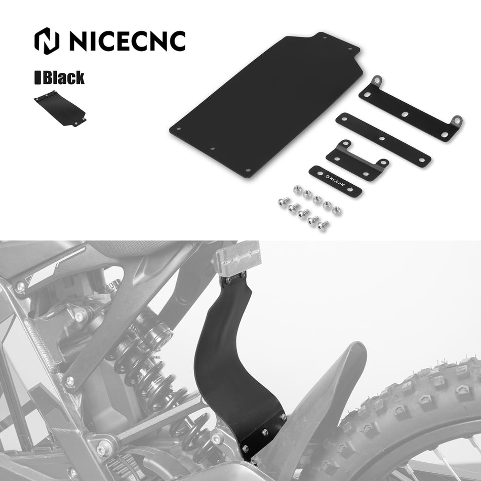 NICECNC for Light Bee X Rear Shock Fender Mud Guard for SUR-RON Light Bee S L1E Segway X160 X260 Electric Dirt Bike