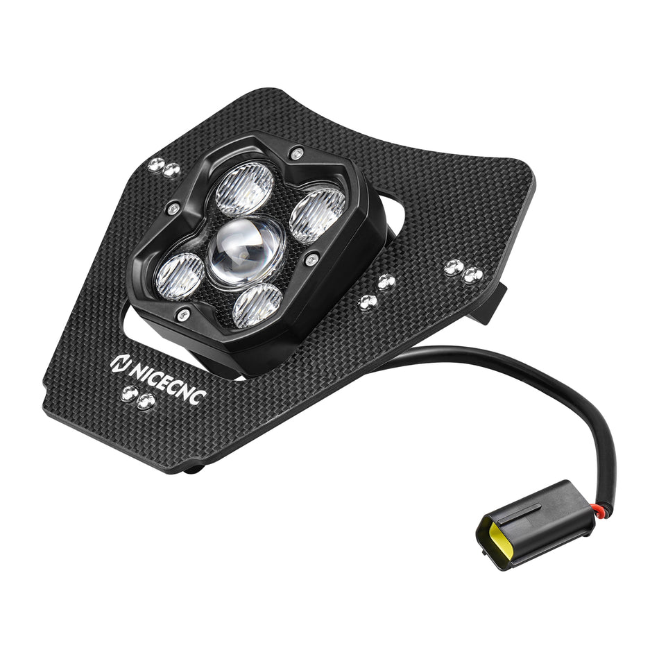 NICECNC LED Lamp Headlight For KTM 150-500 EXC/EXCF/XCW/XCF-W/XW-F 2024-2025