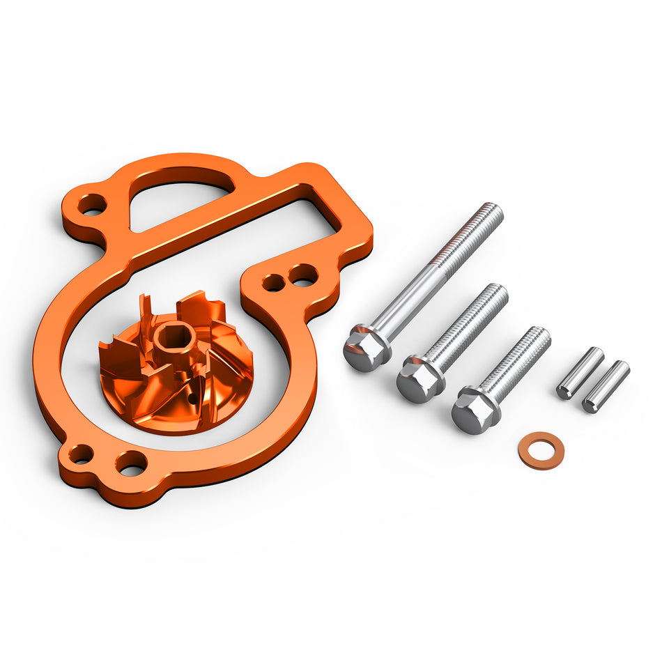 NiceCNC Oversized Water Pump Impeller Cooler Kit For KTM Husqvarna GasGas SX-F XC-F EXC-F SMR FC FS FX FR RALLY MC F EC F ES