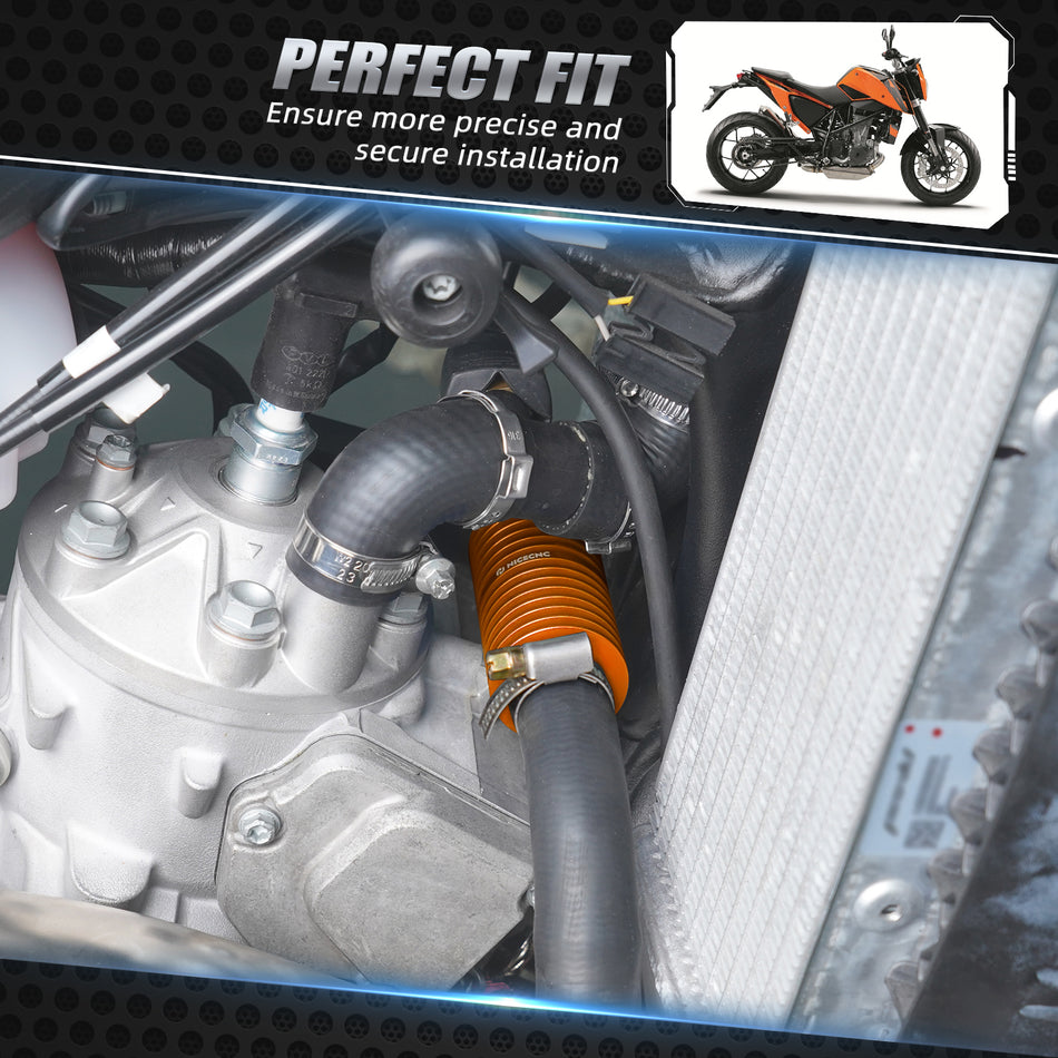 NiceCNC Radiator In Line Water Cooler For KTM Husqvarna GasGas XC SX EXC XCW TX TE MC EC
