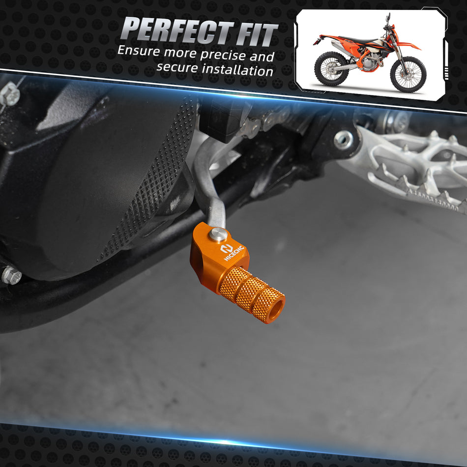NICECNC for 2004-2024 2023 KTM EXC 300 10MM Adjustable Gear Shift Lever Tip EXC-F SX 125 SXF 450 350 XC XCF XCW 500 XCW-F TPi 6D