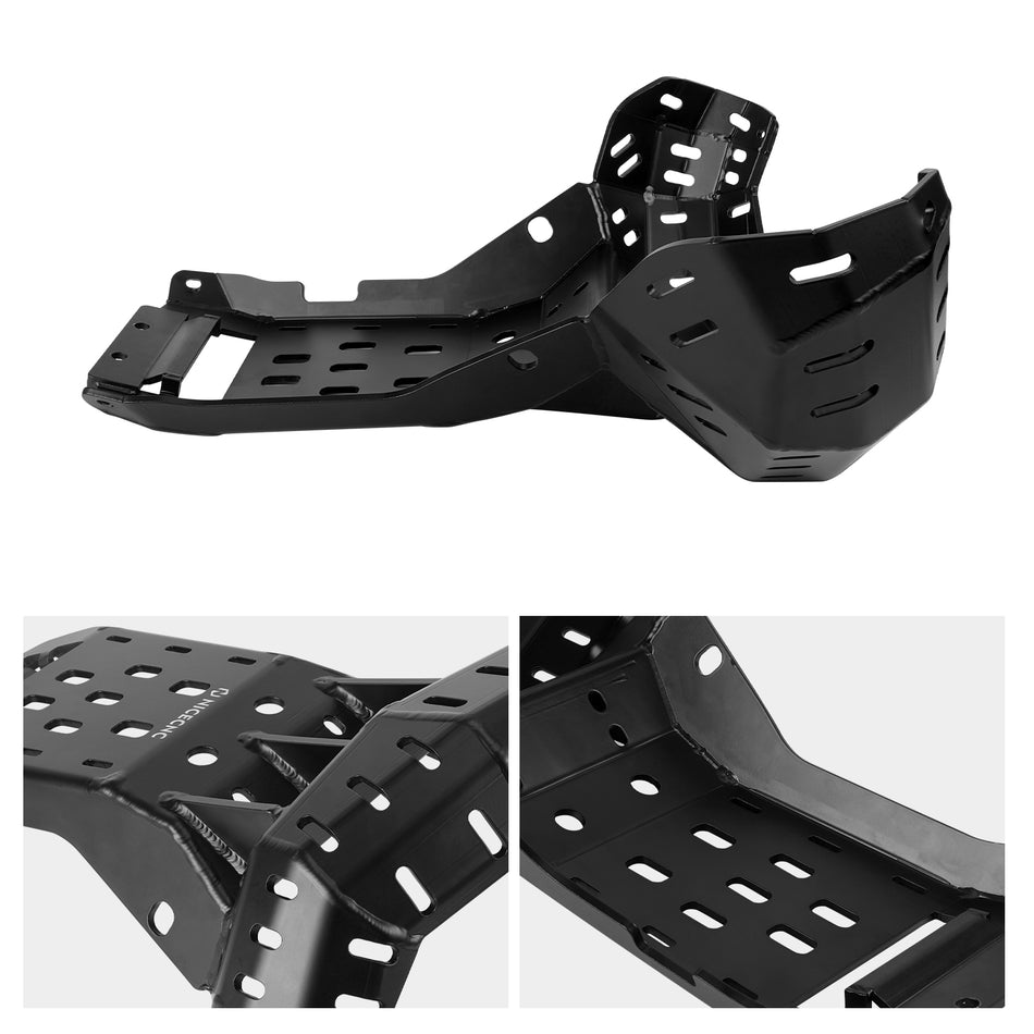 NICECNC Skid Plate with Pipe Guard For KTM 250/300 SX/XC 2023 SX/XC/EXC/XCW 2024-2025