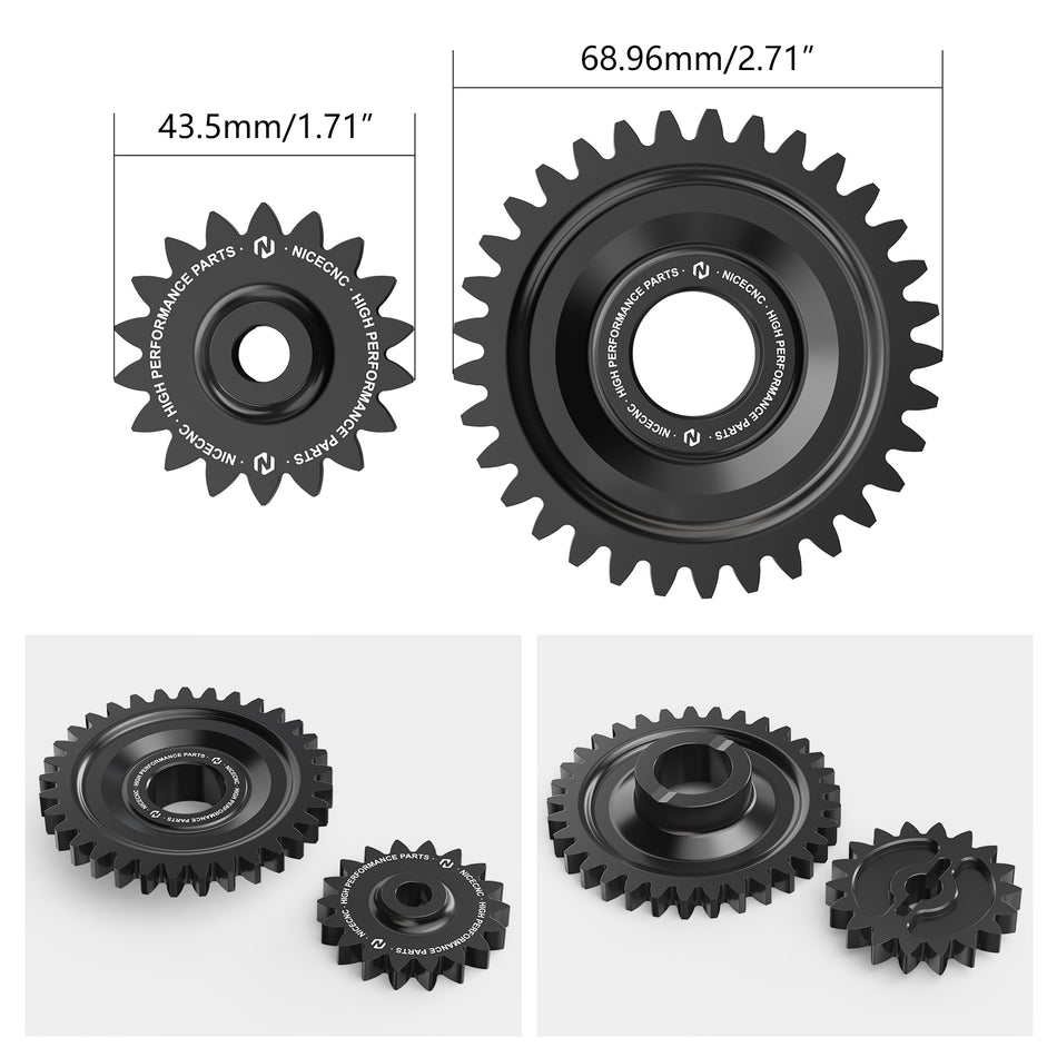 NICECNC Oil Pump Idler Gears For KTM 450 500 EXC-F Six Days XCF-W Husqvarna FC 450