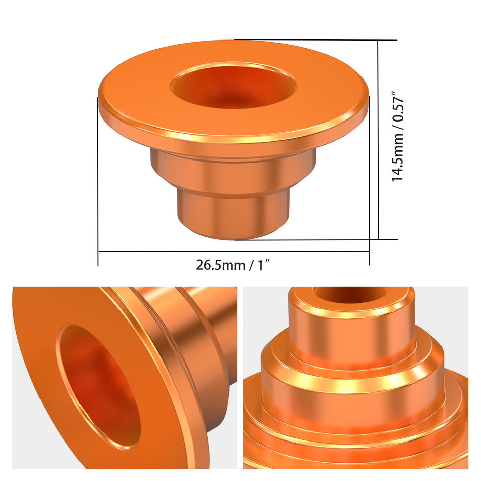 Skid Plate Bushings Spacers For KTM 125-450 SX/SX-F/XC/XC-F 2023 125-500 All 2024-2025