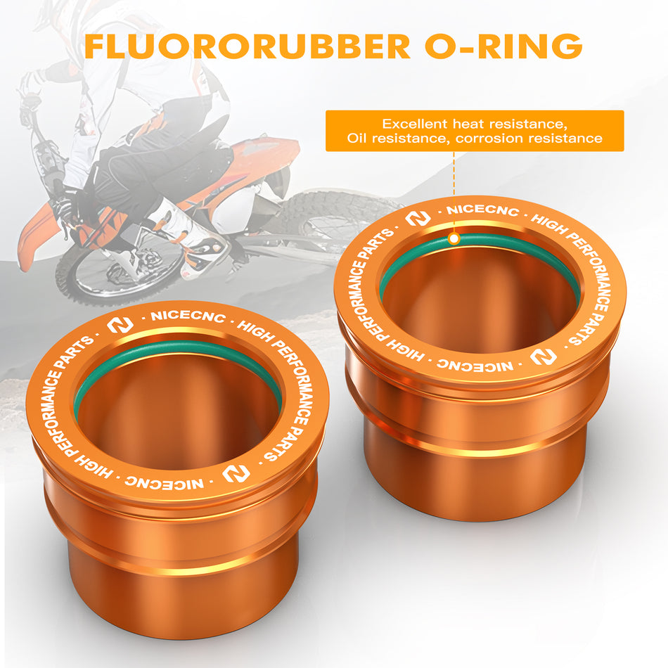 NiceCNC Front Wheel Spacers Hub Collars For KTM Husqvarna SX SX-F XC-F EXC XCF-W TC TE FE FC