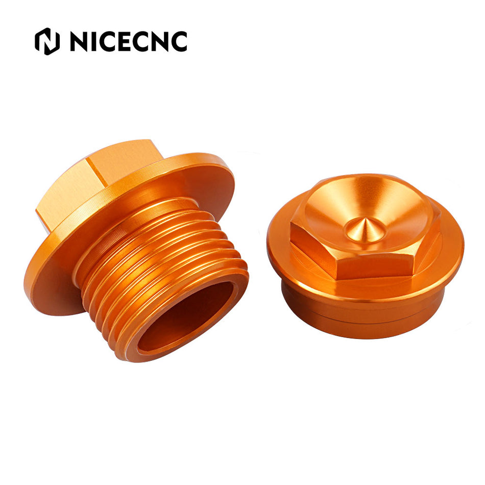 NICECNC M20XP1.5 Front Axle Lock Shaft Rim Nut for KTM 250 SX XC XCF 2016-2020 2021 2022 2023 250 450 SX-F 2015-2019 2020