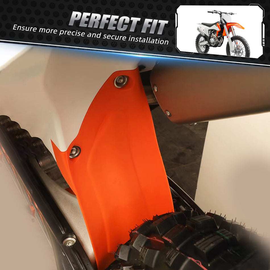 NiceCNC Rear Shock Mud Guard Fender For KTM Husqvarna GasGas SX XC EXC TC TE FC MC EC ES