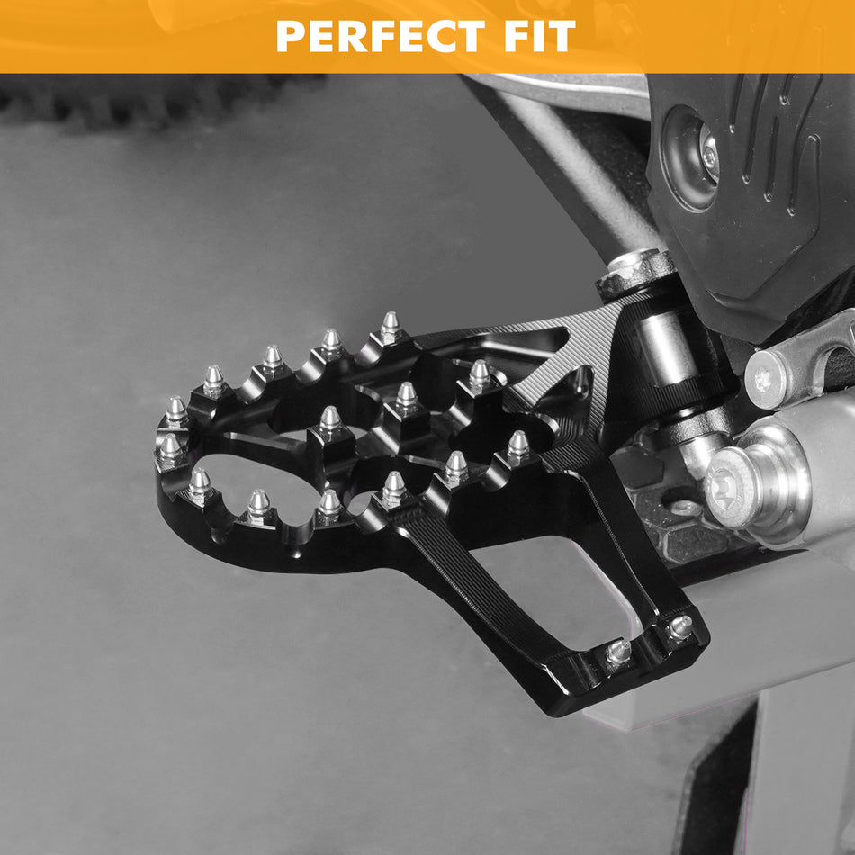 NiceCNC Extender Foot Pegs Footrests For KTM Husqvarna GasGas XC SX XCF SXF EXC EXCF XCW FC TX TE EX MC