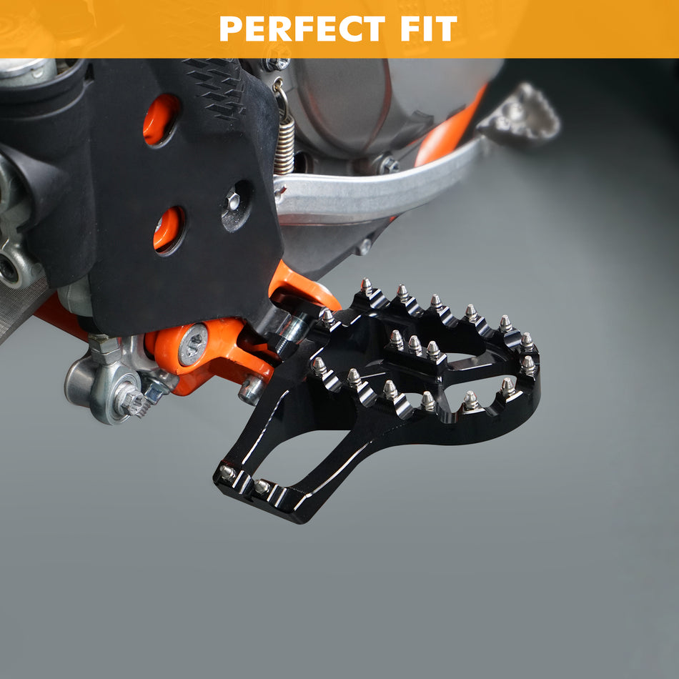 NiceCNC Extender Foot Pegs Footrests For KTM Husqvarna GasGas SX EXCF XCW XCF SXF FC FX FC MC EX EC