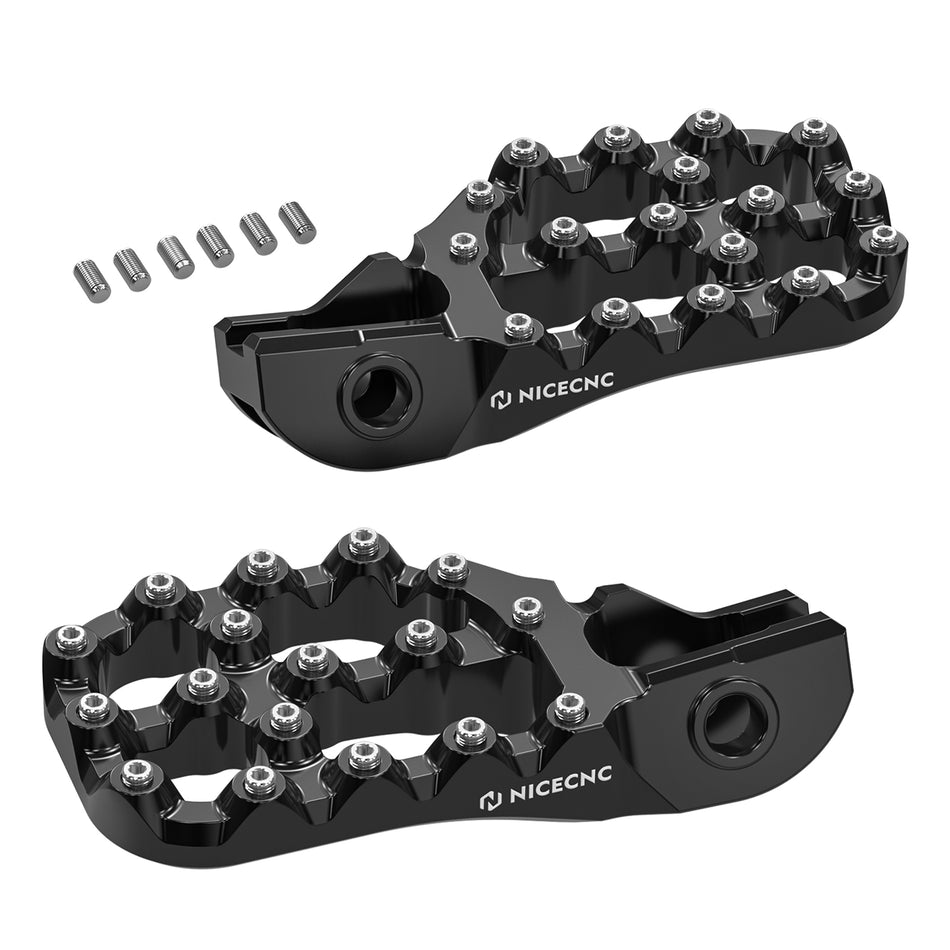 NiceCNC Offset Foot Peg Footrests For KTM Husqvarna GasGas SX XCF EXC XCW XC FC TC FE MC EX EC