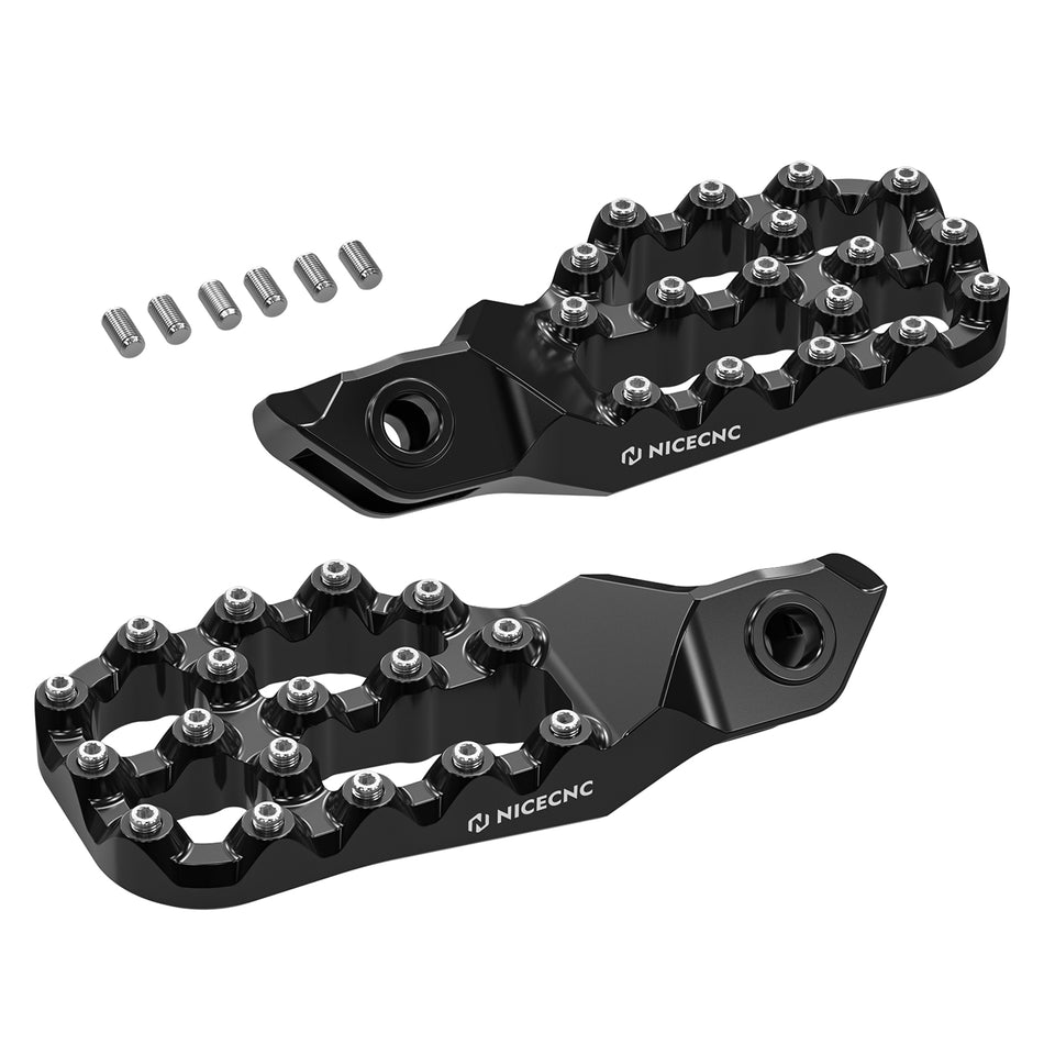 NiceCNC Extender Foot Pegs Footrests For KTM Husqvarna GasGas XC SX XCF EXC XCW FC FX TX TE EX MC ES