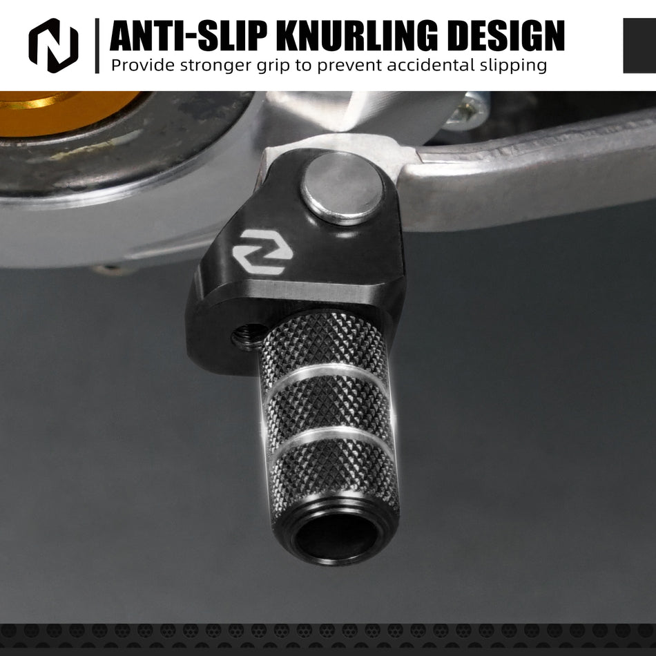 NICECNC Motorcycle Adjustable Gear Shift Shifter Lever Tip Plate for Suzuki DRZ400 E S SM DRZ400E DRZ400S DRZ400SM 2000-2024
