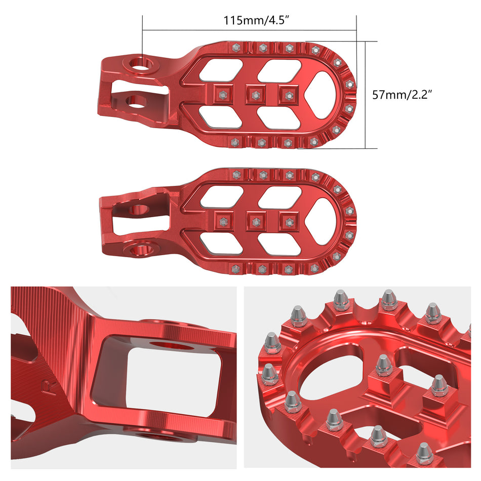 NICECNC Forged Foot Pegs Footrests For Stark Varg EX MX 2024-2025