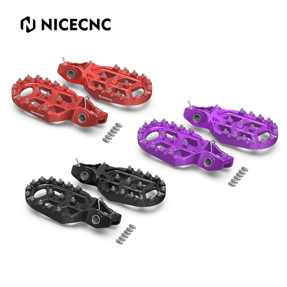 NICECNC Forged Foot Pegs Footrests For Stark Varg EX MX 2024-2025