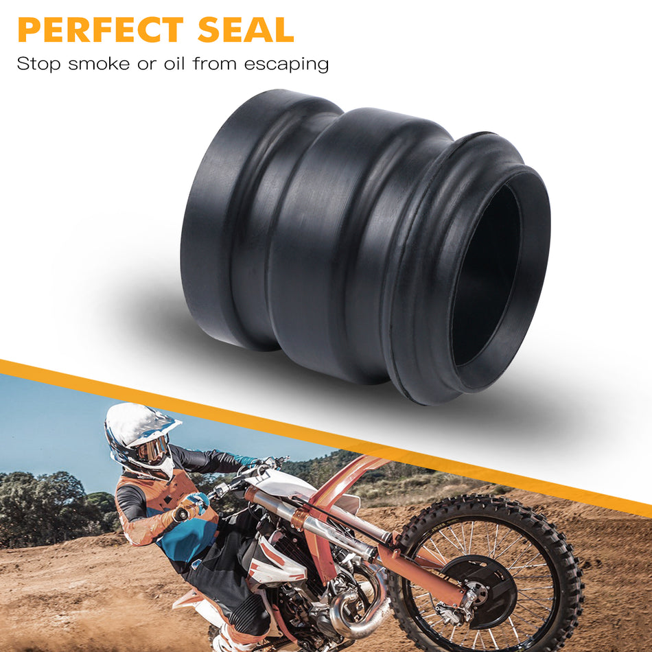 NiceCNC Exhaust Silencer Tailpipe Rubber Seal Joint For KTM Husqvarna Husaberg Beta EXC XCW TE RR 2T