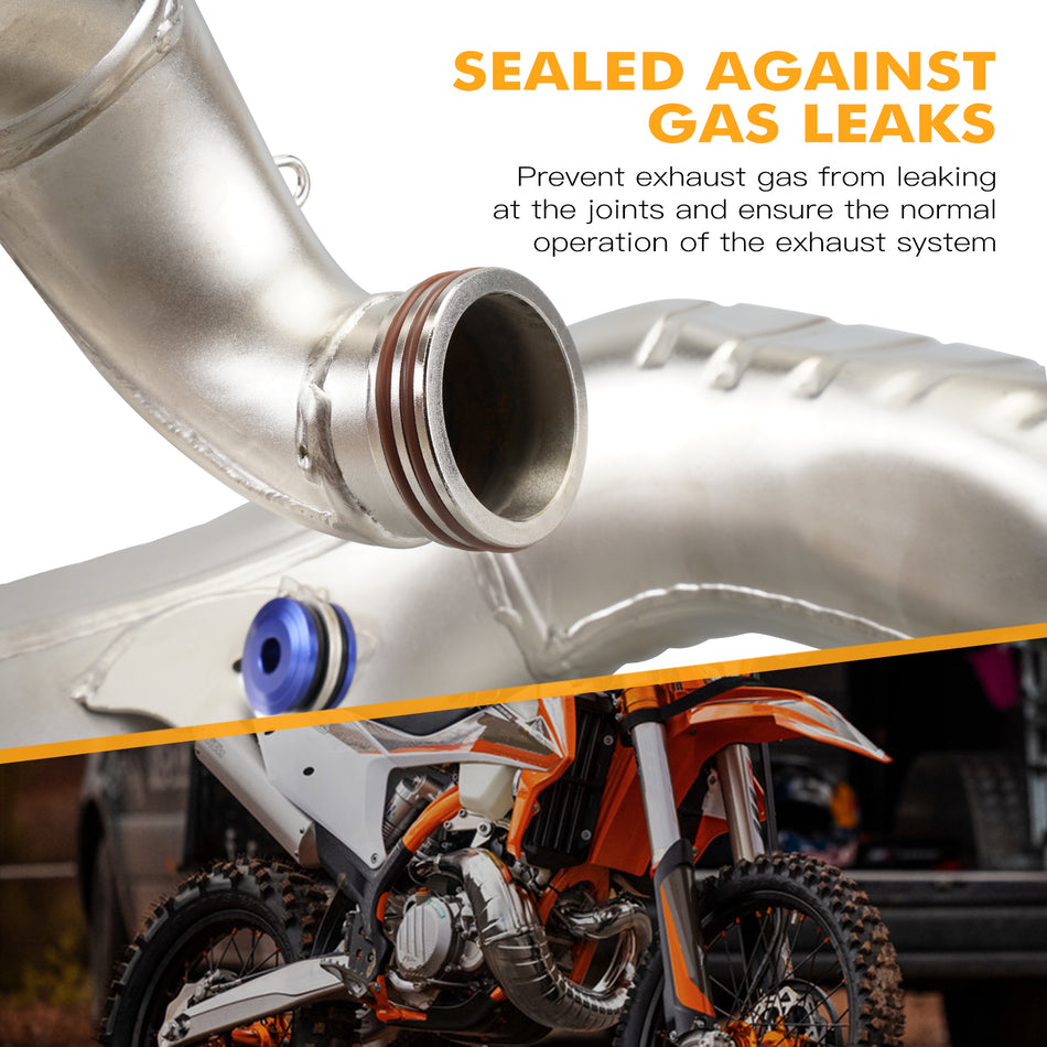 NiceCNC Stainless Steel Exhaust Pipe For KTM EXC 300 2020-2023
