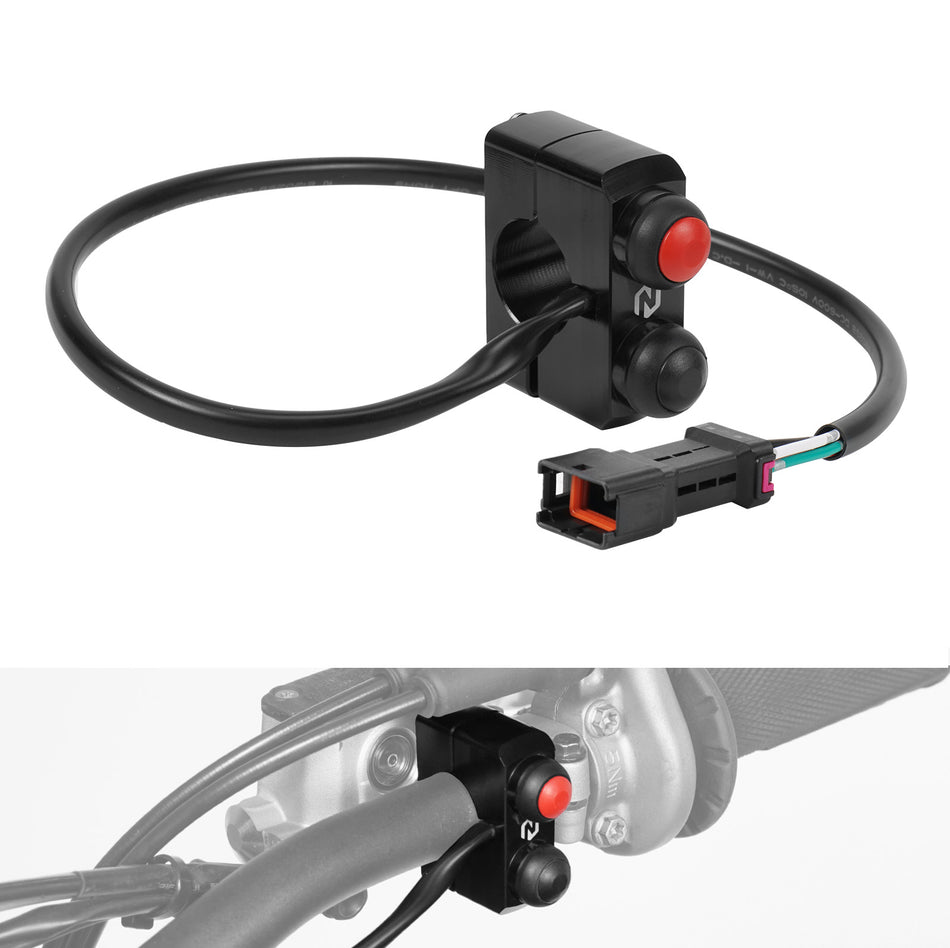 NICECNC Start Kill Stop Switch Button For KTM 150-500 XC-W/XCF-W/EXC/EXC-F/XWF 2024-2025