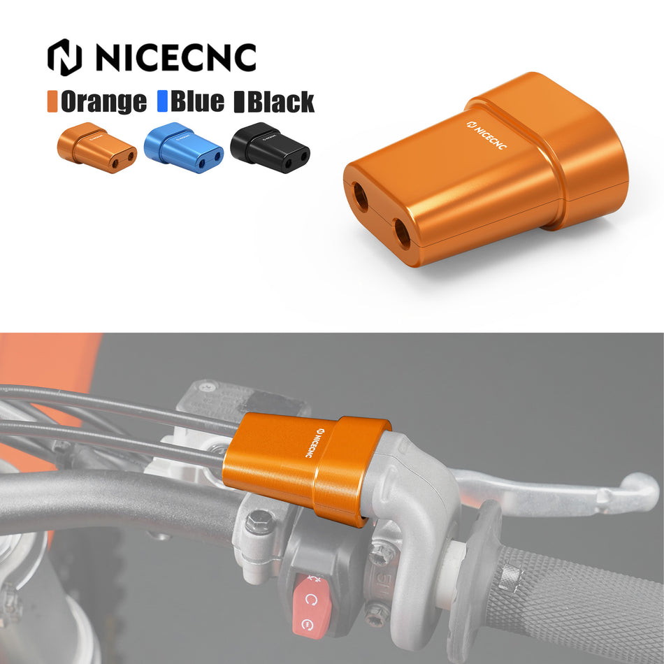 Throttle Cable Guard Cover Protection for KTM/Husqvarna/Gas Gas, Larger Coverage 6061-T6 Aluminum