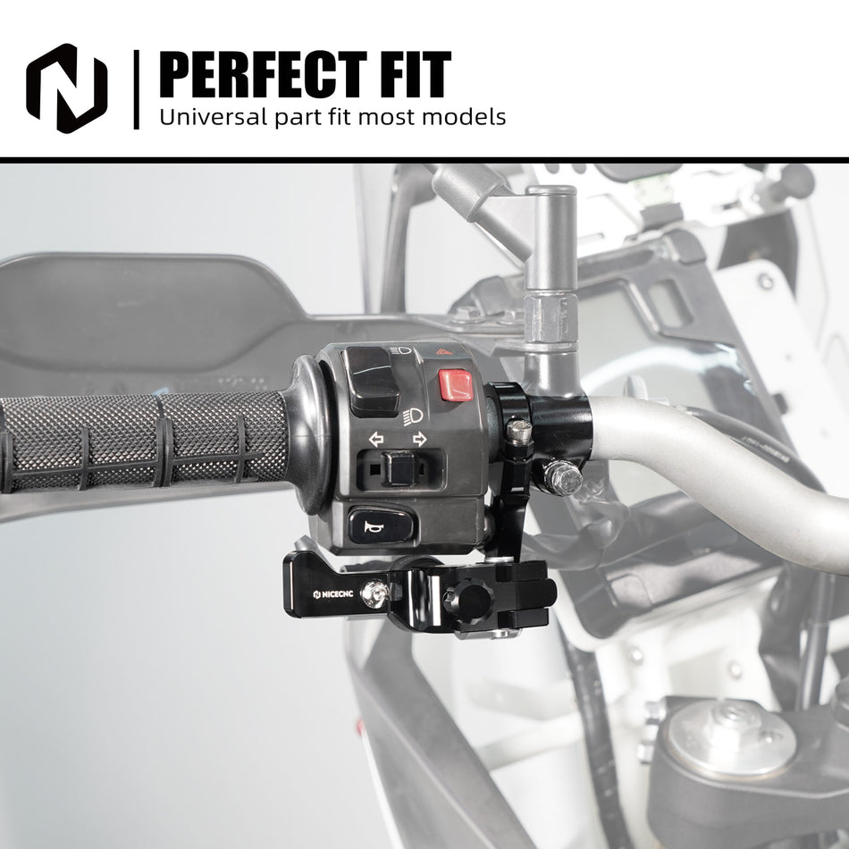 NICECNC Left Thumb Brake Assembly For Road Track Bikes Superbikes Adventure Motorcycles