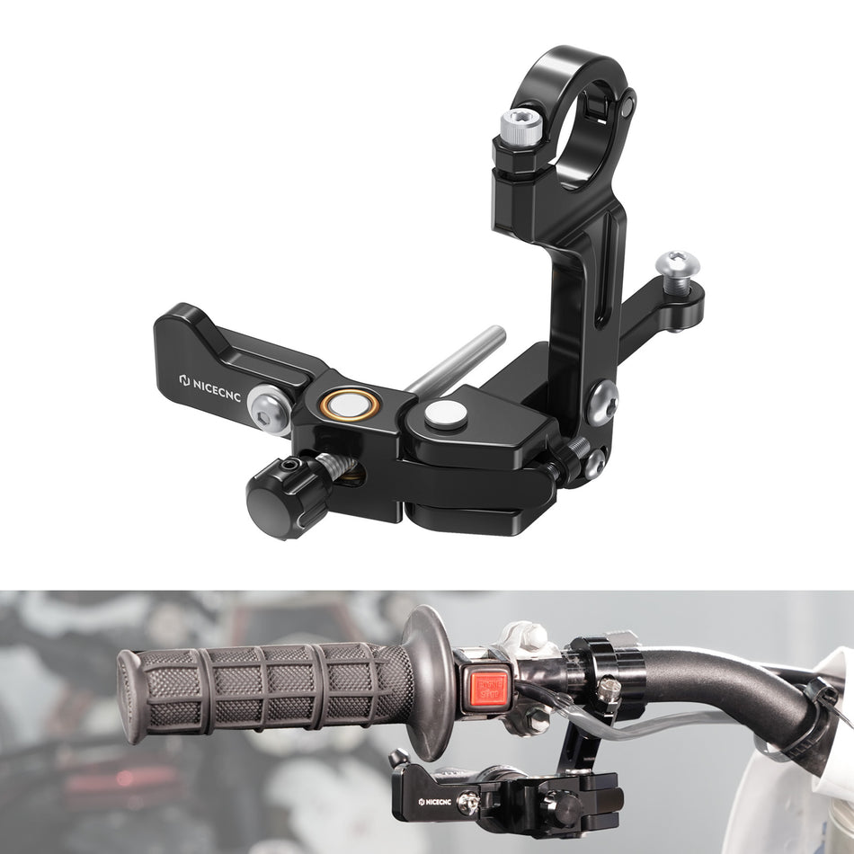 NICECNC Left Thumb Brake Assembly For Road Track Bikes Superbikes Adventure Motorcycles