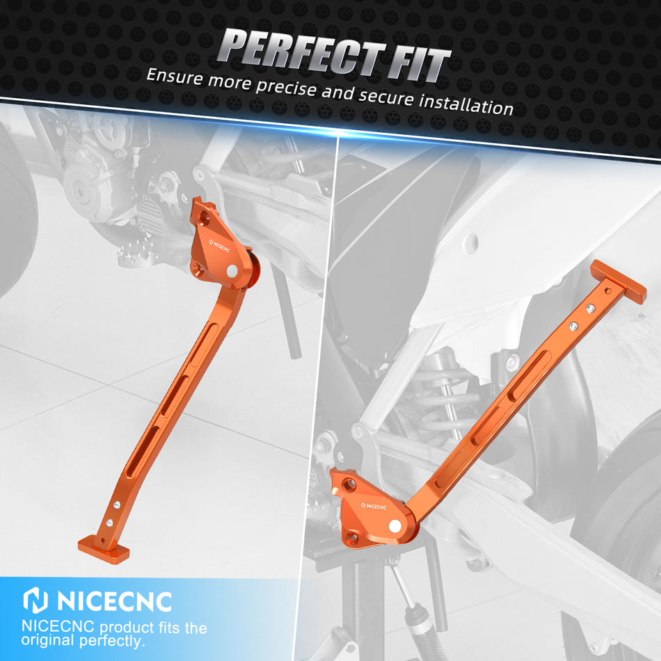 NiceCNC Adjustable Side Stand Kickstand For KTM Husqvarna GasGas SX-F SX TC FC MC