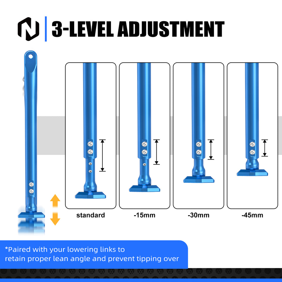 NICECNC Adjustable Kickstand Aluminum for Sherco 125-500 SE-R / SEF-R 2012-2024