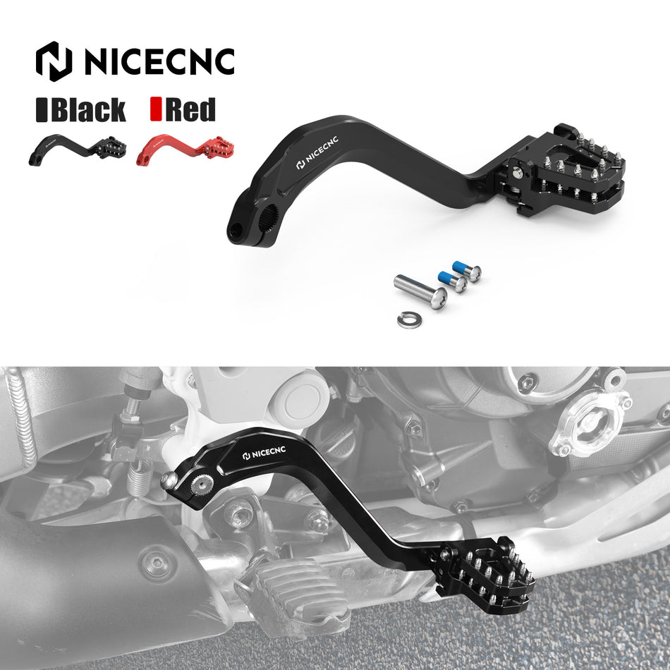 NICECNC for Honda CRF1000L Africa Twin Adventure Anti-Slip Adjustable Dual Brake Pedal 46500-MJP-G50