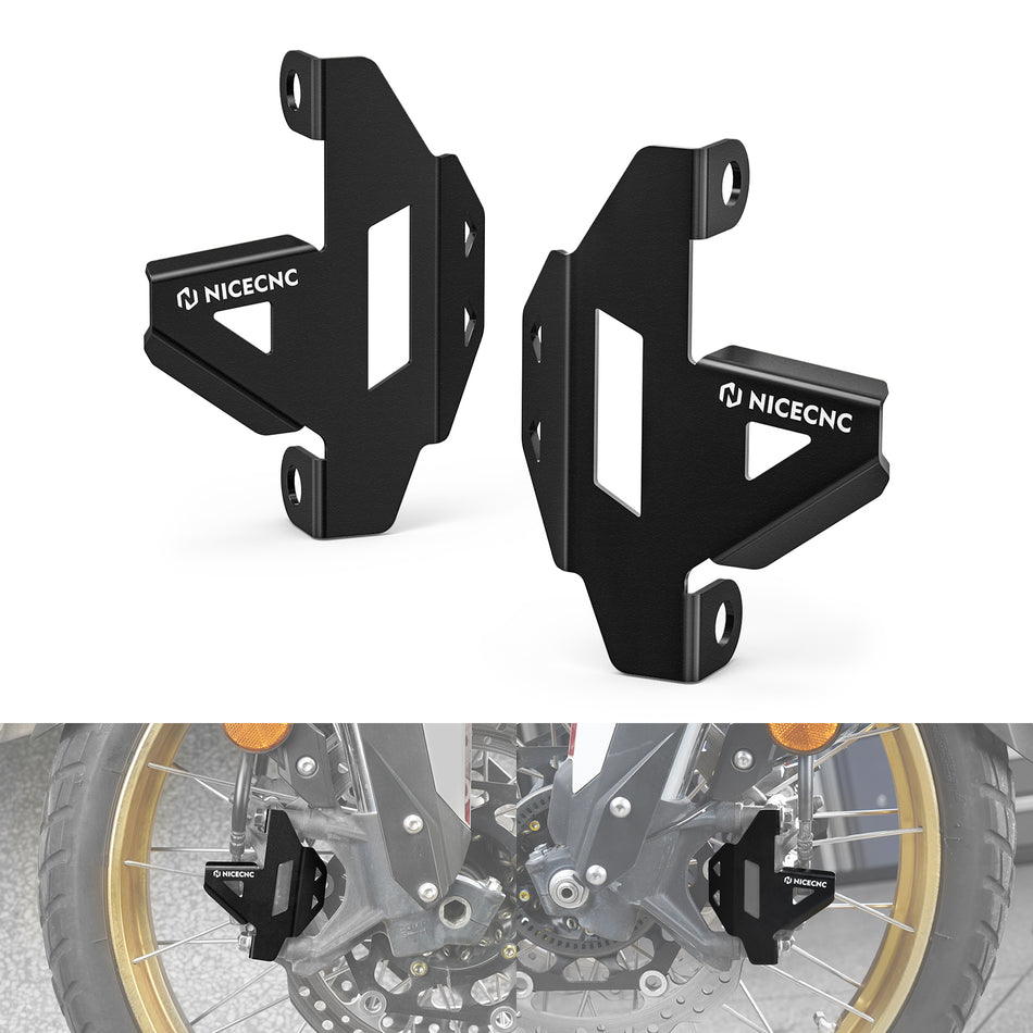 NICECNC Front Brake Caliper Guard For Honda CRF1100L Africa Twin  2021-2025