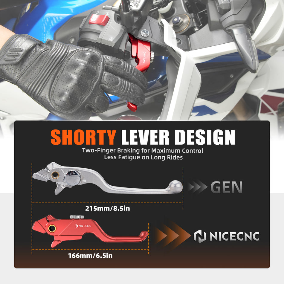 NICECNC Shorty Front Brake Lever For Honda CRF1100L Africa Twin