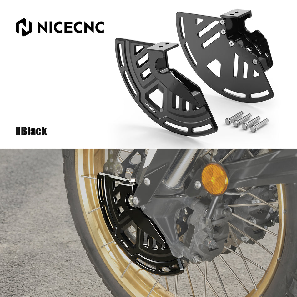 NICECNC Front Brake Disc Protector Guard For Honda CRF1100L Africa Twin D4/A4 2020-2023