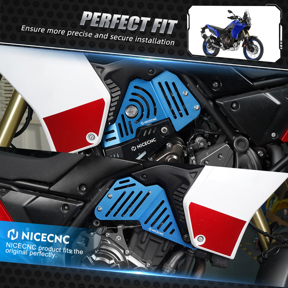 NiceCNC Side Fairing Guards For Yamaha Tenere 700 /XTZ700 2019-2024 Tenere 700 Rally Edition 2020-2024